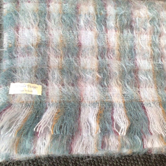 Dalriada of Scotland mohair scarf 96”x13” - Picture 2 of 6